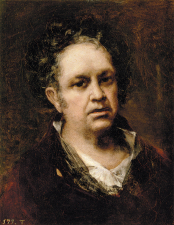 Francisco Goya: <i>Self-Portrait</i>, 1815