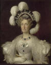 Marie Amélie de Bourbon, reine des Français. Portrait par Louis Hersent, 1830. Chantilly, musée Condé.