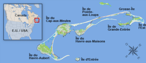 Carte - Tourisme Îles de la Madeleine